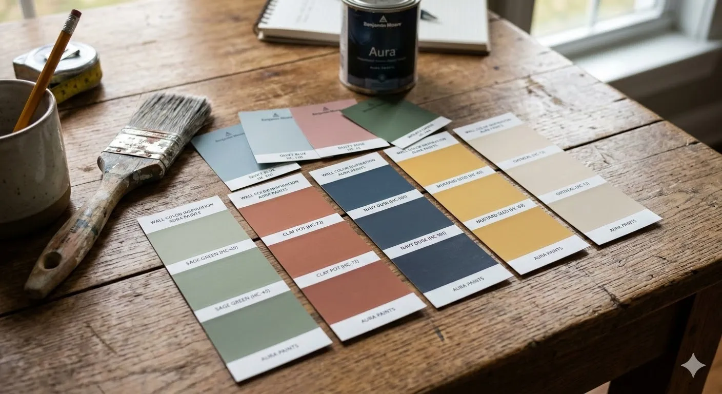 Izbira barve za stene